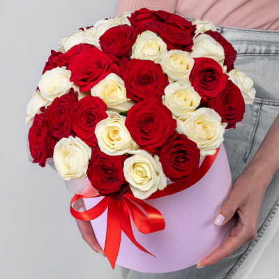 Коробка цветов "Моей милой"